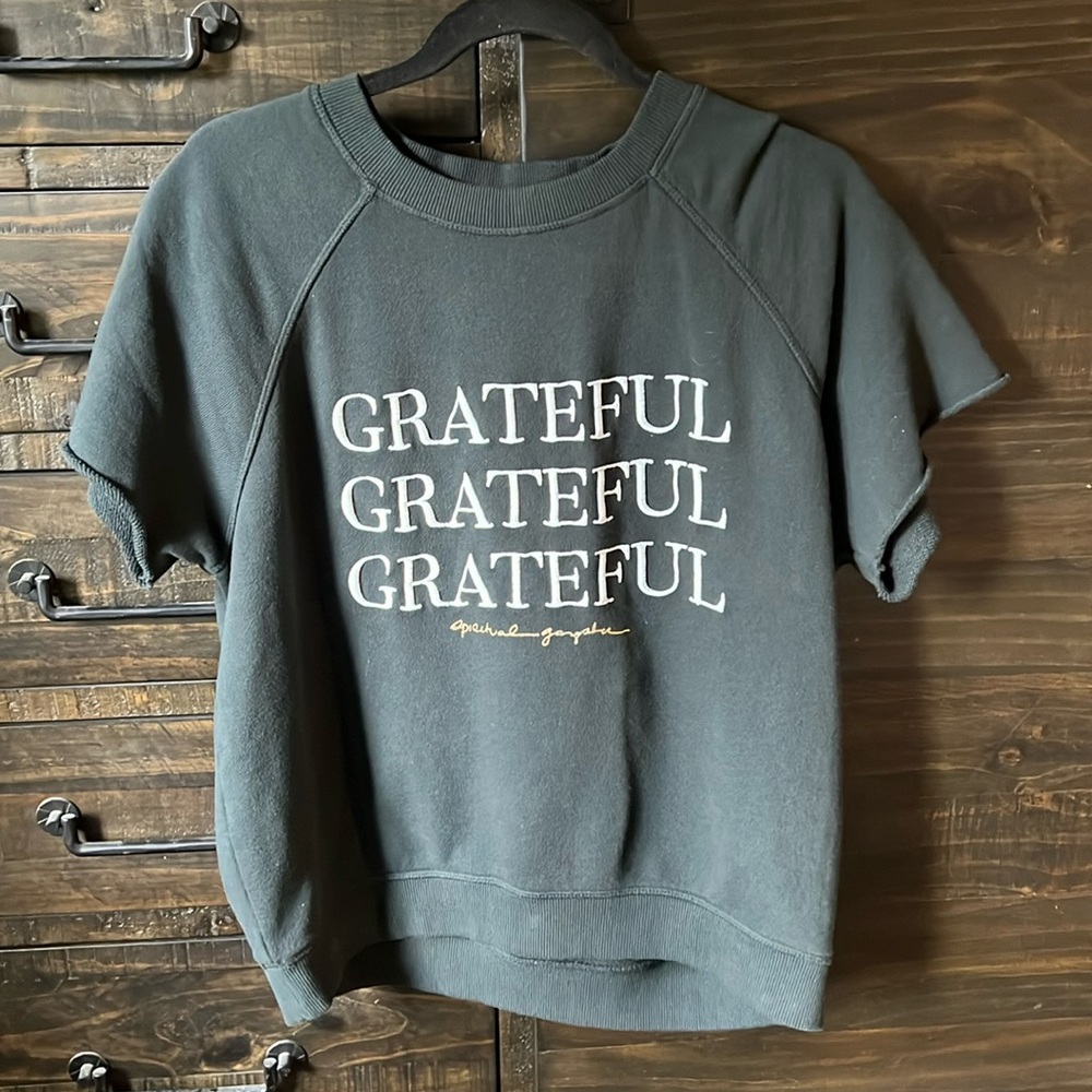Grateful Short Sleeve Sweatshirt